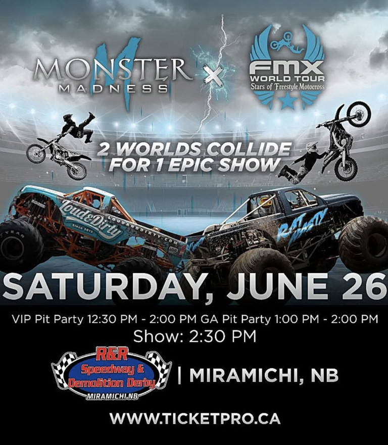 Monster Madness x FMX World Tour poster